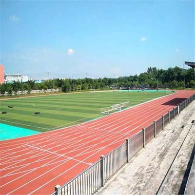 廣州塑膠跑道 塑膠球場跑道 公園小區塑膠跑道施工鋪裝