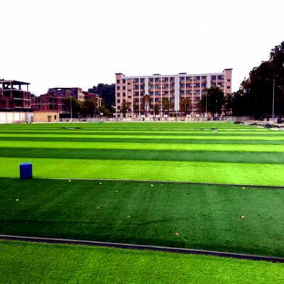 江西撫州批發銷售人造仿真加密草坪鋪裝便捷、保養方便 學校足球場專業人造草坪