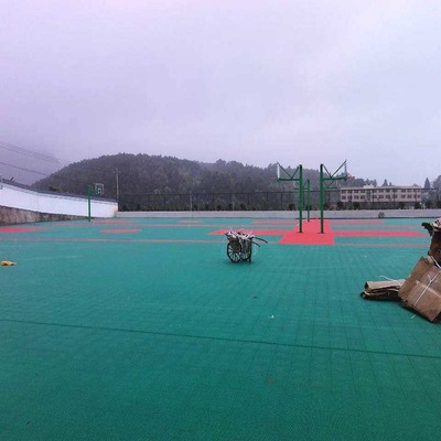 黔東南懸浮式拼裝運動地板廠價軟連接懸浮地板